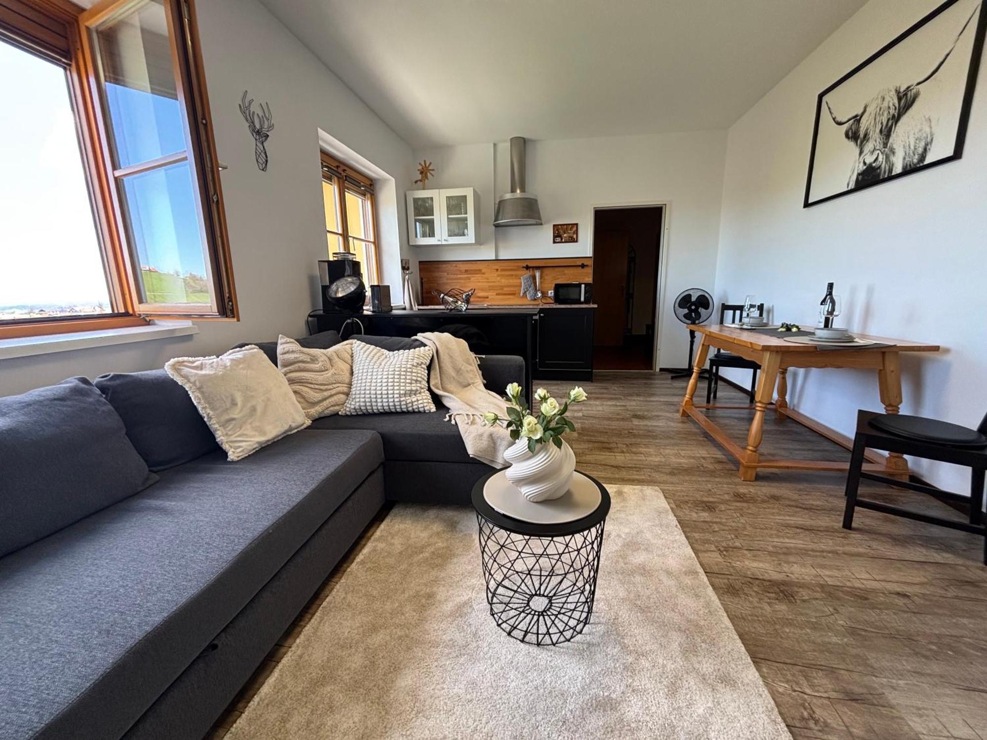 Glanz Und Gloria Weingartenapartment An Der Kellerstrasse, Viele Buschenschaenke, Sehr Ruhige Lage, Herrliche Aussicht! Лойчах Экстерьер фото